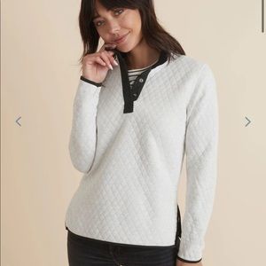 Marine Layer Reversible Quilted Pullover